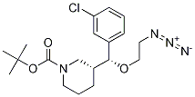 (R)-tert-butyl 3-((r)-(2-azidoethoxy)(3-chlorophenyl)methyl)piperidine-1-carboxylate Structure,942145-05-3Structure