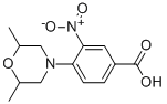 4-(2,6-Dimethylmorpholin-4-yl)-3-nitrobenzoic acid Structure,942474-64-8Structure