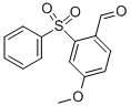 2-(Phenylsulphonyl)-4-methoxybenzaldehyde Structure,942474-72-8Structure