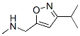 [(3-Isopropylisoxazol-5-yl)methyl]methylamine Structure,942519-65-5Structure