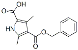 Pyrrole-2,4-dicarboxylic acid, 3,5-dimethyl-, 4-benzyl ester (7ci) Structure,94252-30-9Structure