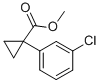 Methyl 1-(3-chlorophenyl)cyclopropanecarboxylate Structure,943118-81-8Structure