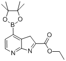 Ethyl 4-(4,4,5,5-tetramethyl-1,3,2-dioxaborolan-2-yl)-3h-pyrrolo[2,3-b]pyridine-2-carboxylate Structure,943322-02-9Structure