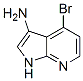 1H-Pyrrolo[2,3-b]pyridin-3-amine, 4-bromo- Structure,943323-65-7Structure