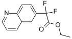 Ethyl2,2-difluoro-2-(quinolin-6-yl)acetate Structure,943541-40-0Structure