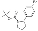 2-(4-Bromo-phenyl)-pyrrolidine-1-carboxylic acid tert-butyl ester Structure,943750-38-7Structure