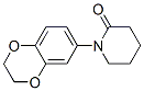 2-Piperidinone, 1-(2,3-dihydro-1,4-benzodioxin-6-yl)- Structure,943997-48-6Structure