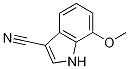 1H-indole-3-carbonitrile,7-methoxy- Structure,944086-19-5Structure