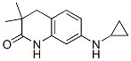 2(1H)-quinolinone, 7-(cyclopropylamino)-3,4-dihydro-3,3-dimethyl- Structure,944141-94-0Structure