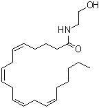 (5Z,8z,11z,14z)-n-(2-hydroxyethyl)-5,8,11,14-eicosatetraenamide Structure,94421-68-8Structure