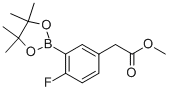 2-Fluoro-5-(methoxycarbonylmethyl)phenylboronic acid, pinacol ester Structure,944317-66-2Structure