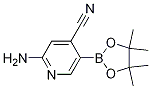 2-Amino-4-cyano pyridine-5-boronic acid pinacol ester Structure,944401-73-4Structure