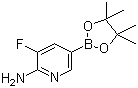 3-Fluoro-5-(4,4,5,5-tetramethyl-1,3,2-dioxaborolan-2-yl)pyridin-2-amine Structure,944401-75-6Structure