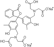 o-Cresolphthalein complexone disodium salt Structure,94442-10-1Structure