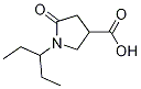 1-(1-Ethylpropyl)-5-oxopyrrolidine-3-carboxylic acid Structure,944511-54-0Structure