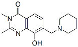 4(3H)-quinazolinone, 8-hydroxy-2,3-dimethyl-7-(piperidinomethyl)-(7ci) Structure,94462-00-7Structure