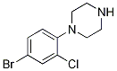 1-(4-Bromo-2-chlorophenyl)piperazine Structure,944662-98-0Structure