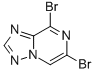 6,8-Dibromo-[1,2,4]triazolo[1,5-a]pyrazine Structure,944709-42-6Structure