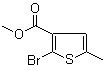 2-Bromo-5-methyl-3-thiophenecarboxylic acid methyl ester Structure,944709-72-2Structure