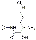 (2S,3s)-3-amino-n-cyclopropyl-2-hydroxyhexanamide hydrochloride Structure,944716-73-8Structure