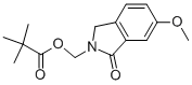 2,2-Dimethyl-propionic acid 6-methoxy-1-oxo-1,3-dihydro-isoindol-2-ylmethyl ester Structure,944718-09-6Structure