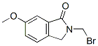 2-Bromomethyl-6-methoxyisoindolinone Structure,944718-10-9Structure