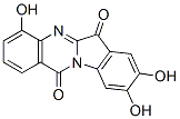 Indolo[2,1-b]quinazoline-6,12-dione, 4,8,9-trihydroxy- Structure,944822-48-4Structure