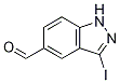 3-Iodo-1h-indazole-5-carboxaldehyde Structure,944899-01-8Structure