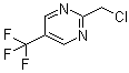 2-(Chloromethyl)-5-(trifluoromethyl)pyrimidine Structure,944900-08-7Structure