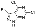 3-Bromo-4,6-dichloro-1h-pyrazolo[3,4-d]pyrimidine Structure,944902-17-4Structure