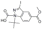 1-Tert-butyl 5-methyl 3-iodo-1h-indazole-1,5-dicarboxylate Structure,944904-57-8Structure