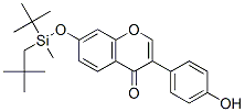 7-{[Dimethyl(2-methyl-2-propanyl)silyl]oxy}-3-(4-{[dimethyl(2-methyl-2-propanyl)silyl]oxy}phenyl)-4h-chromen-4-one Structure,944912-19-0Structure