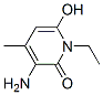 3-Amino-1-ethyl-6-hydroxy-4-methyl-2-pyridone Structure,94492-81-6Structure