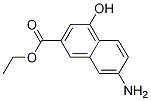 7-Amino-4-hydroxy-2-naphthalenecarboxylic acid ethyl ester Structure,945034-40-2Structure