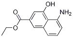 5-Amino-4-hydroxy-2-naphthalenecarboxylic acid ethyl ester Structure,945034-41-3Structure