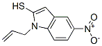 1H-indole-2-thiol, 5-nitro-1-(2-propen-1-yl)- Structure,945454-05-7Structure