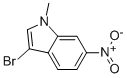 1H-indole, 3-bromo-1-methyl-6-nitro- Structure,945556-86-5Structure