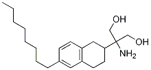 2-Amino-2-(6-octyl-1,2,3,4-tetrahydronaphthalen-2-yl)propane-1,3-diol Structure,945632-52-0Structure