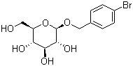 (4-Bromophenyl)methyl-beta-d-glucopyranoside Structure,945675-82-1Structure