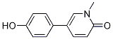 5-(4-Hydroxyphenyl)-1-methylpyridin-2(1h)-one Structure,945980-21-2Structure