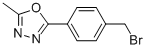 2-[4-(Bromomethyl)phenyl]-5-methyl-1,3,4-oxadiazole Structure,946409-17-2Structure