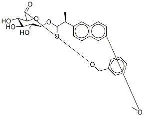 (S)-naproxen acyl-beta-d-glucuronide benzyl ester Structure,946517-36-8Structure