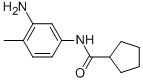 N-(3-amino-4-methylphenyl)cyclopentanecarboxamide Structure,946690-42-2Structure