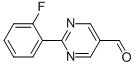 2-(2-Fluorophenyl)-5-pyrimidinecarboxaldehyde Structure,946707-17-1Structure