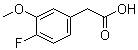 4-Fluoro-3-methoxyphenylacetic acid Structure,946713-86-6Structure