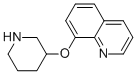 8-(3-Piperidinyloxy)quinoline Structure,946714-59-6Structure