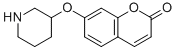 7-(3-Piperidinyloxy)-2h-chromen-2-one Structure,946726-12-1Structure