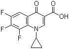 1-Cyclopropyl-6,7,8-trifluoro-1,4-dihydro-4-oxoquinoline-3-carboxylic acid Structure,94695-52-0Structure