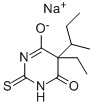 Thiobutabarbital Sodium Salt Structure,947-08-0Structure