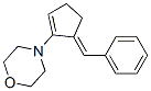 4-(5-Benzylidene-cyclopent-1-enyl)-morpholine Structure,94708-08-4Structure